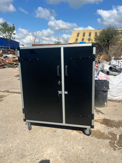 Black Customised Tack locker