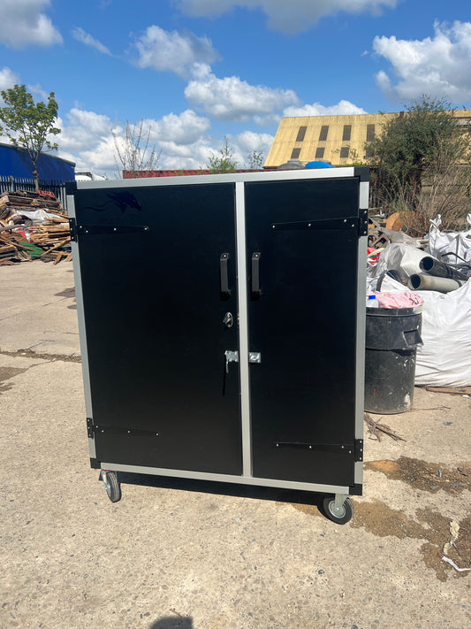 Black Customised Tack locker