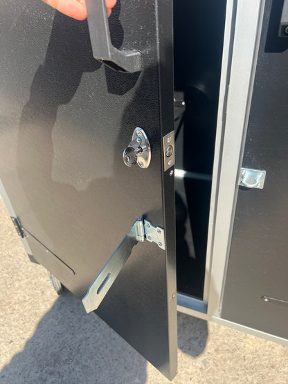 Black Customised Tack locker