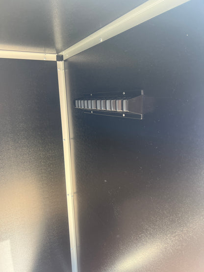 Black Customised Tack locker